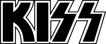 Kiss vector preview logo
