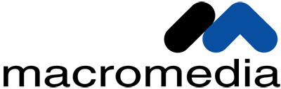 Macromedia vector preview logo