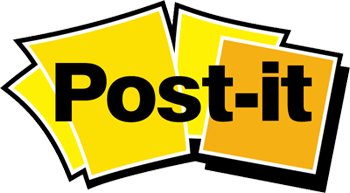 Post-it vector preview logo