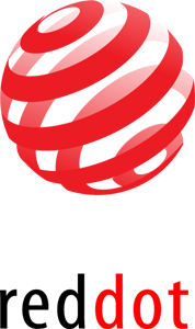 Red dot vector preview logo
