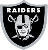 Rated 4.9 the Oakland Raiders logo