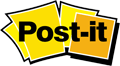 Rated 4.9 the Post-it logo