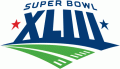 Rated 3.7 the Super Bowl XLIII logo