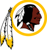 Rated 4.9 the Washington Redskins logo