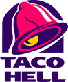 taco bell logo parody
