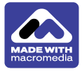 macromedia made with logo