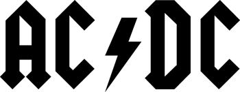 AC DC logo