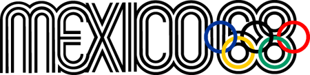 Mexico 1968 vector preview logo