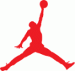 Rated 6.1 the Air Jordan logo