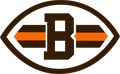 Rated 4.9 the Cleveland Browns logo
