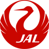 Rated 3.9 the JAL Japan Airlines logo
