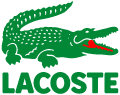 Rated 6.0 the Lacoste logo