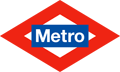 Rated 3.0 the Metro de Madrid logo