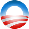Rated 4.6 the Obama '08 logo