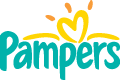 Rated 3.9 the Pampers logo