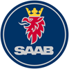Rated 3.9 the Saab logo
