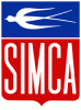 Rated 3.0 the Simca logo